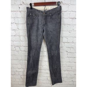 Rag & Bone Black Wash Jeans Straight Leg Womens 28